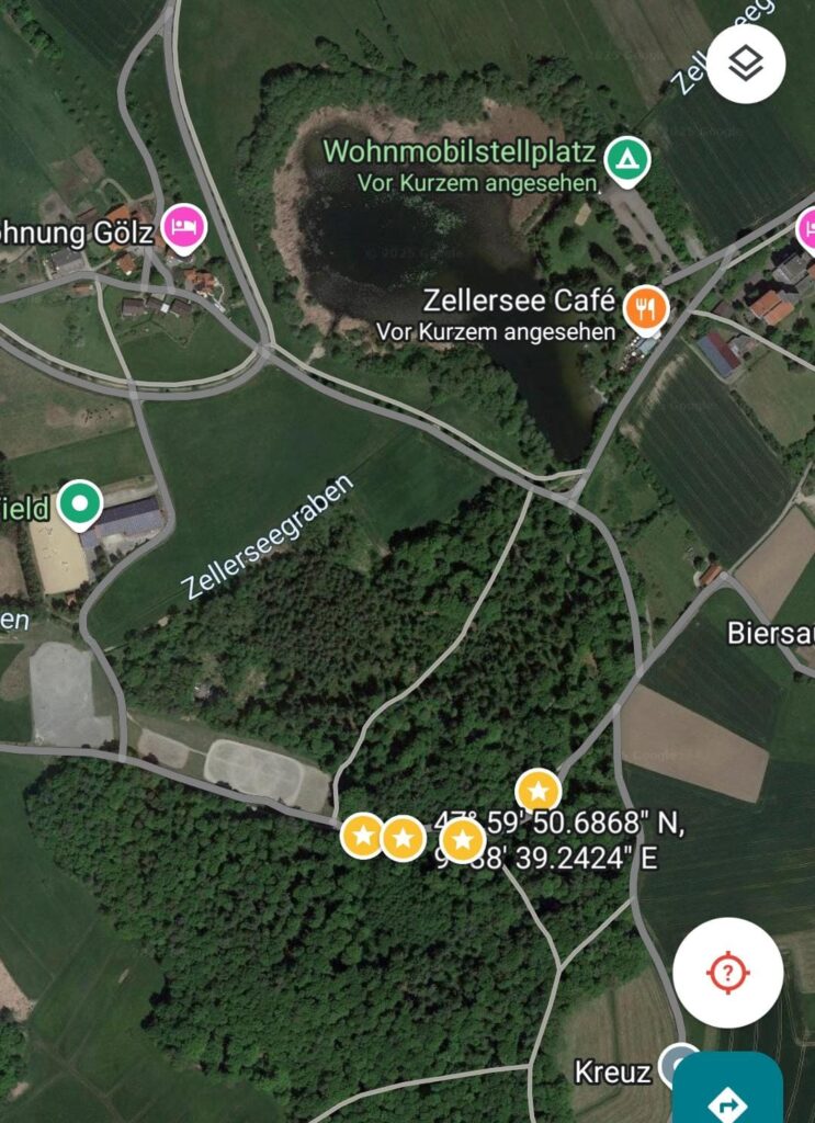 Stationen des Baumstamm Workouts
